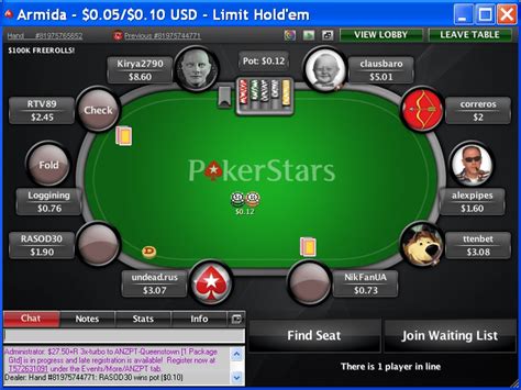  pokerstars online bonus